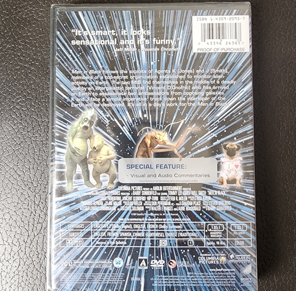 Nwt Men in Black. Sealed. Pg-13 - Picture 2 of 4